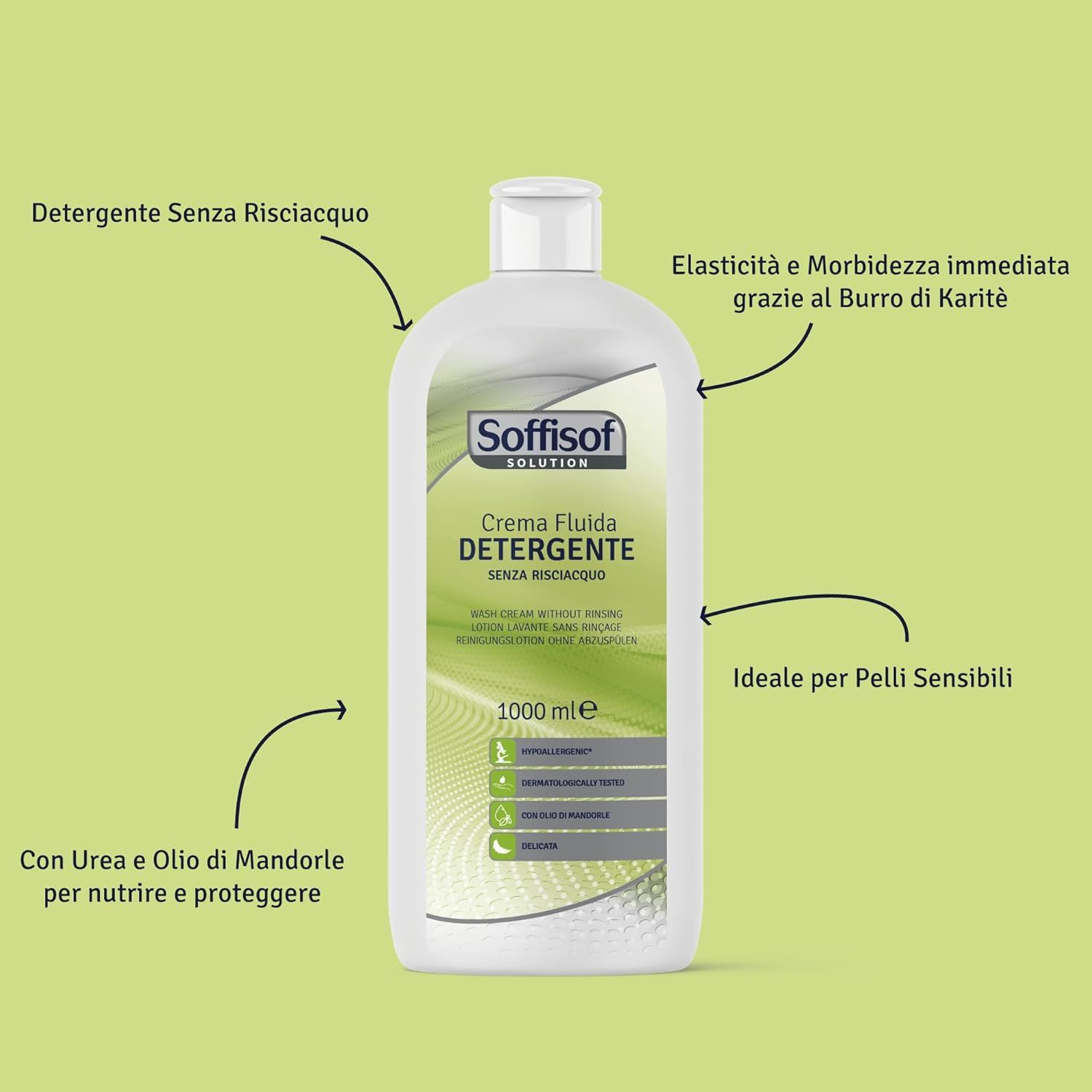 Soffisof Crème nettoyante liquide