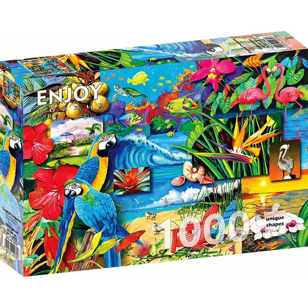 enjoy Tropische Schatten Puzzel 1000 stuks