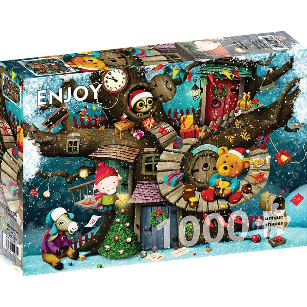 enjoy Puzzelfee kerst 1000 delen