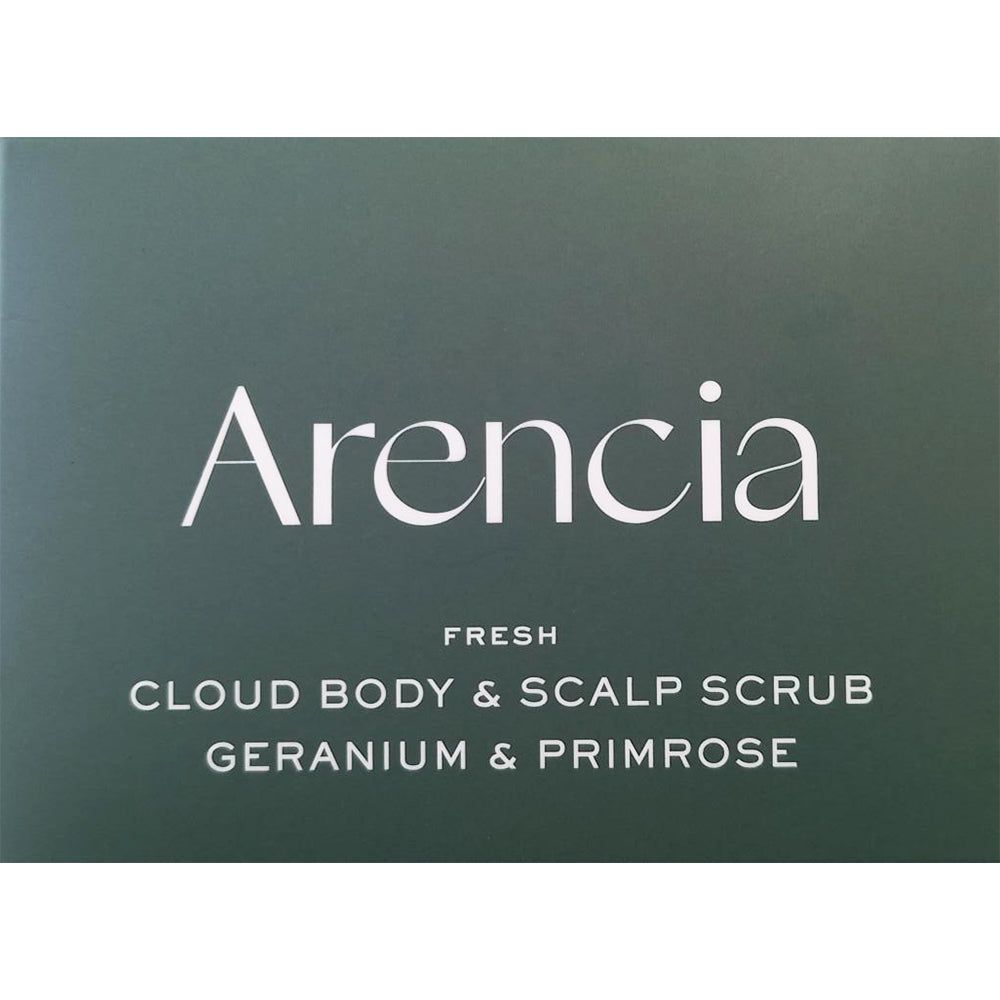 ARENCIA Fresh Cloud Body & Scalp Scrub Geranium & Primula.