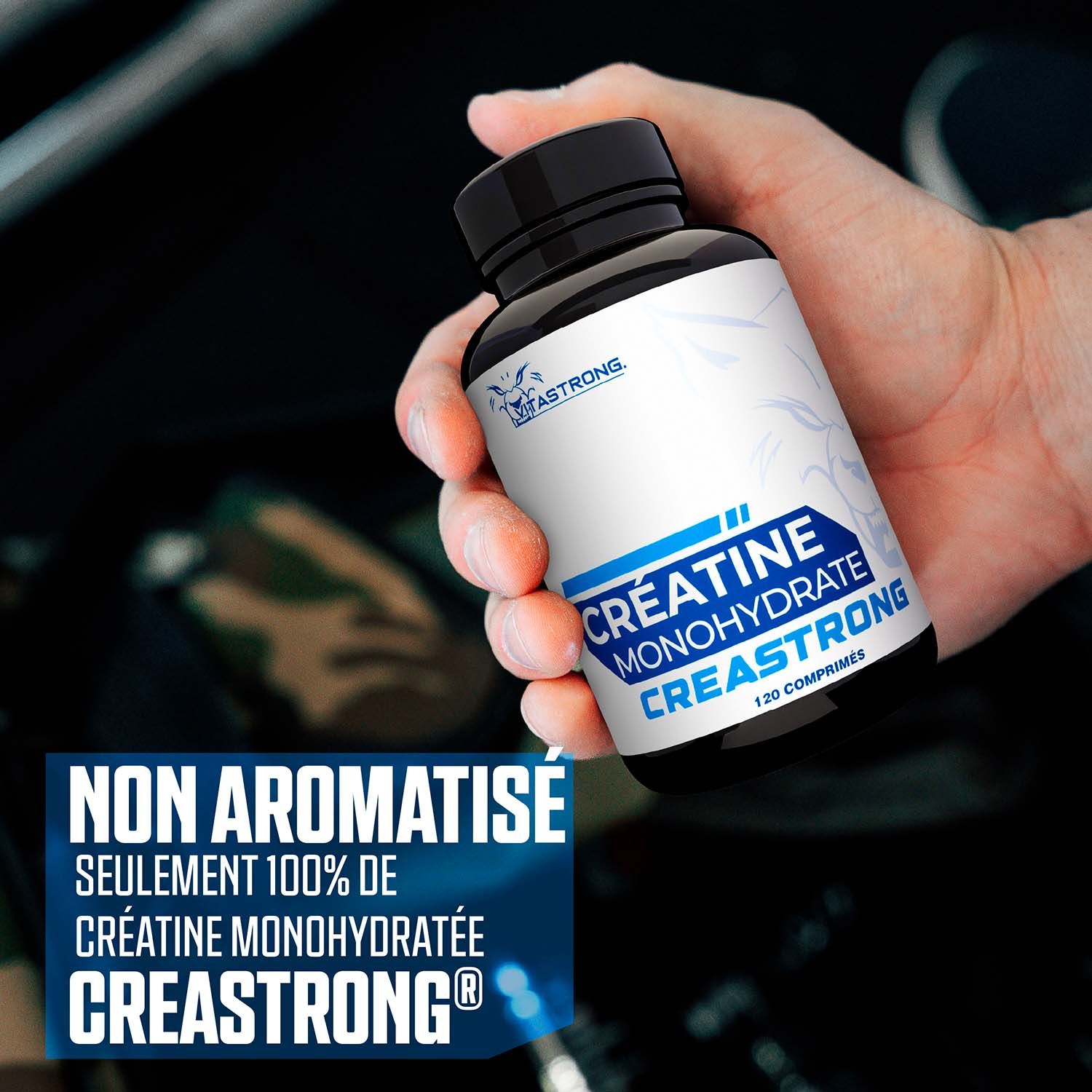 Vitastrong Créatine Creastrong® 120CPR