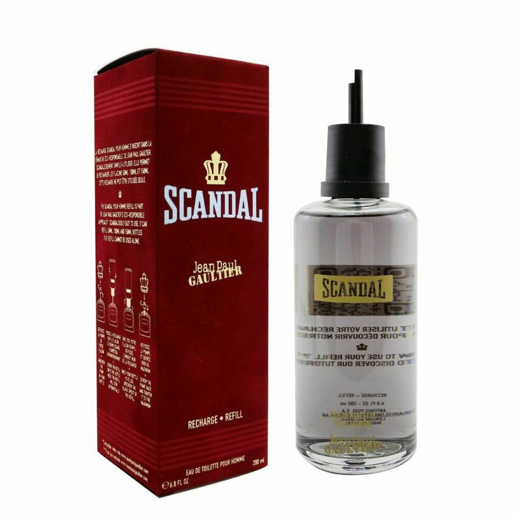 Jean Paul Gaultier Scandal Eau de Toilette navulflacon en rode doos.
