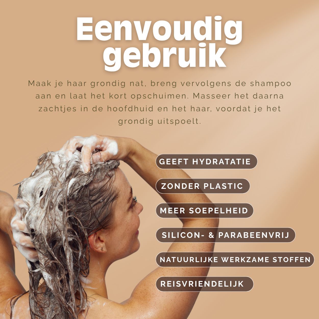 VitalizeNature Earth's Dew Shampoo Bar – Voor droog haar met ricinusolie