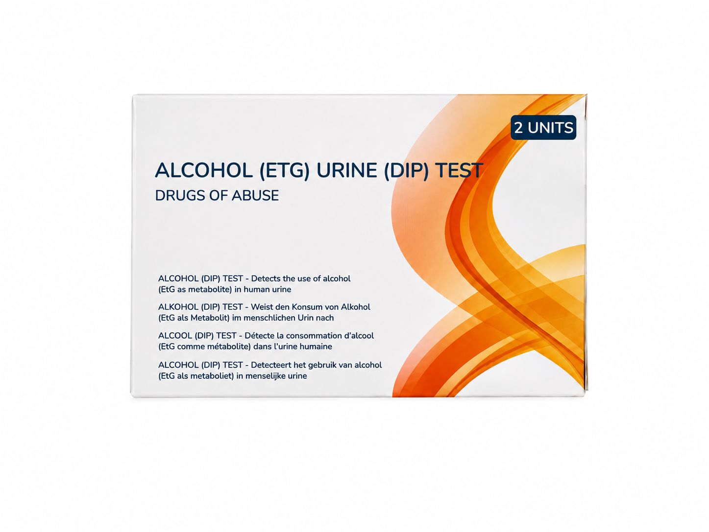 Tester - Test d'alcool (urine) - détecte la consommation d'alcool jusqu'à 80 heures