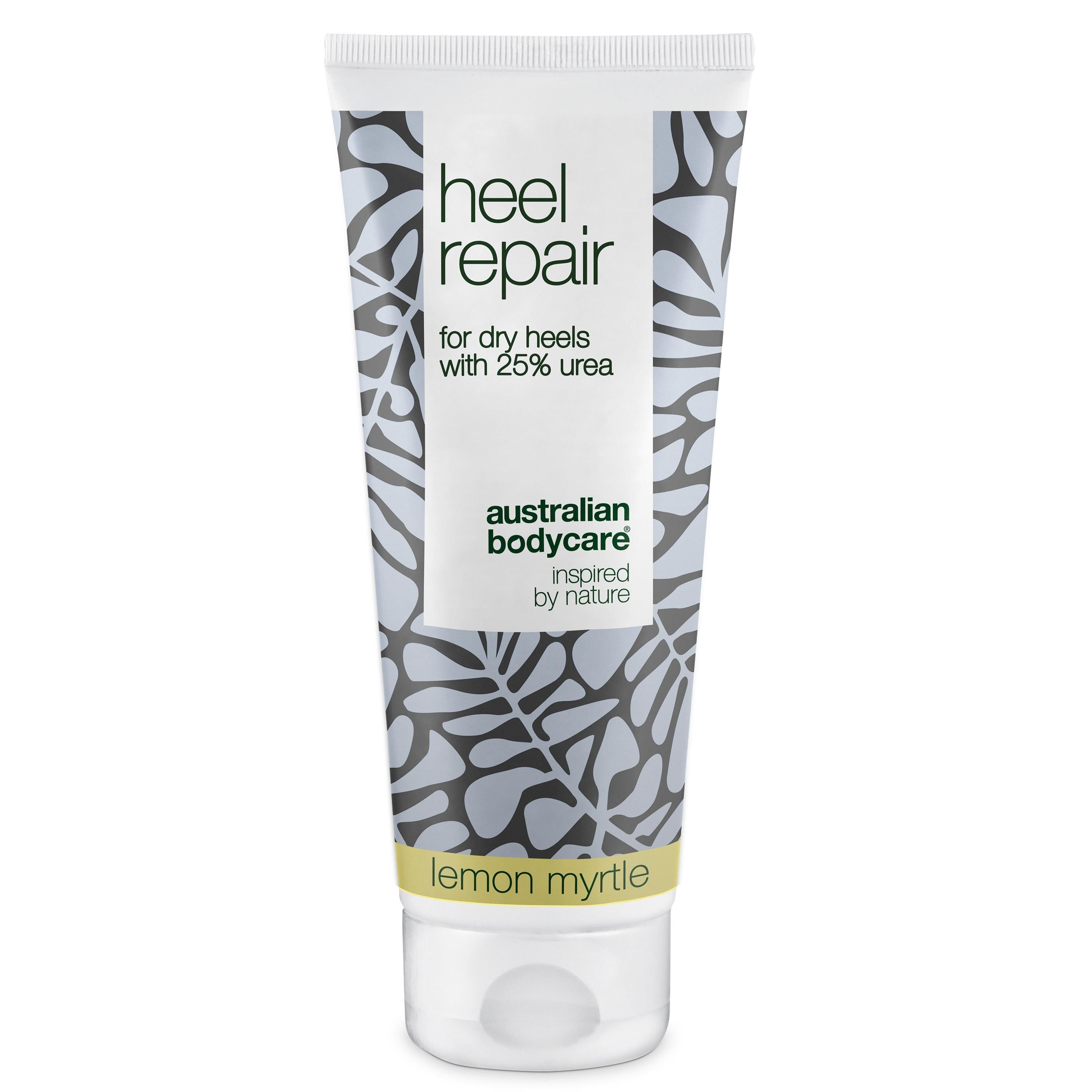 Crèmetube met 'Heel Repair' en 'Australian Bodycare'.