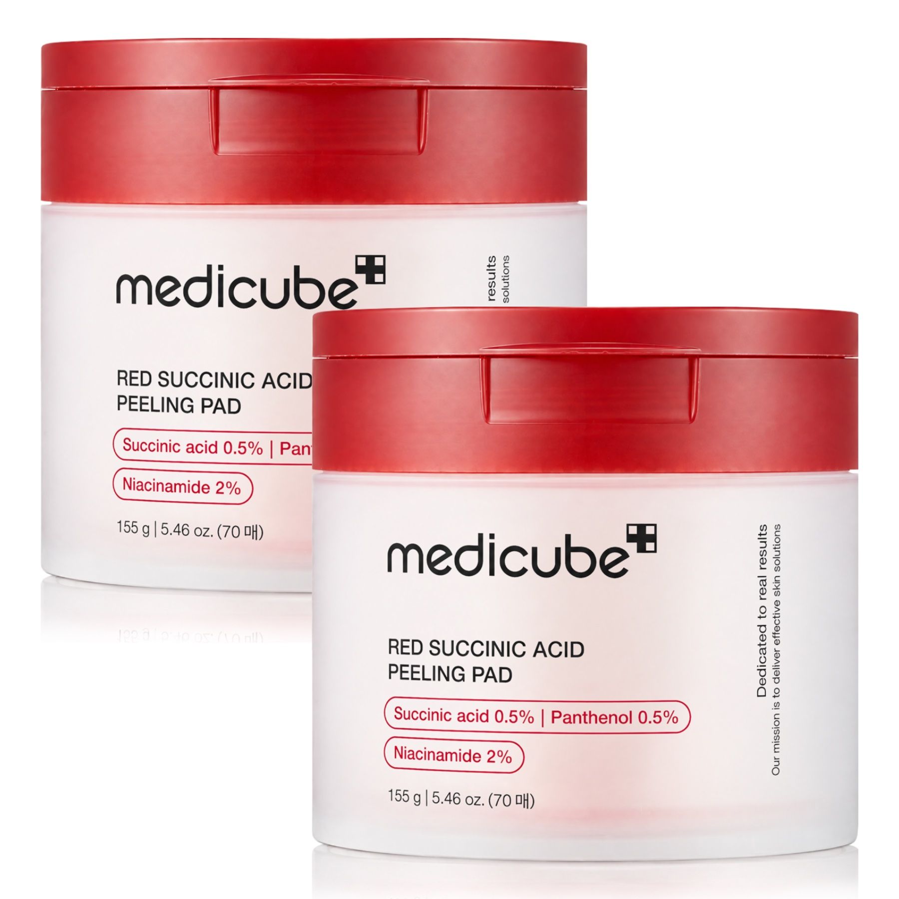 Medicube BHA, AHA Barnsteenzuur Reinigingspads Gezichtsscrub