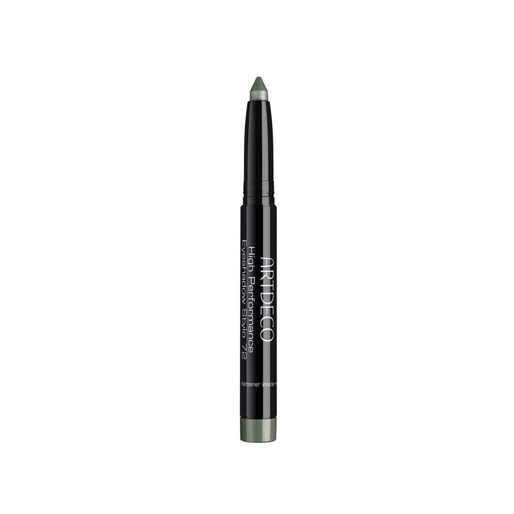 ARTDECO High Performance Eyeshadow Stylo in donkergroen, rechtopstaand.