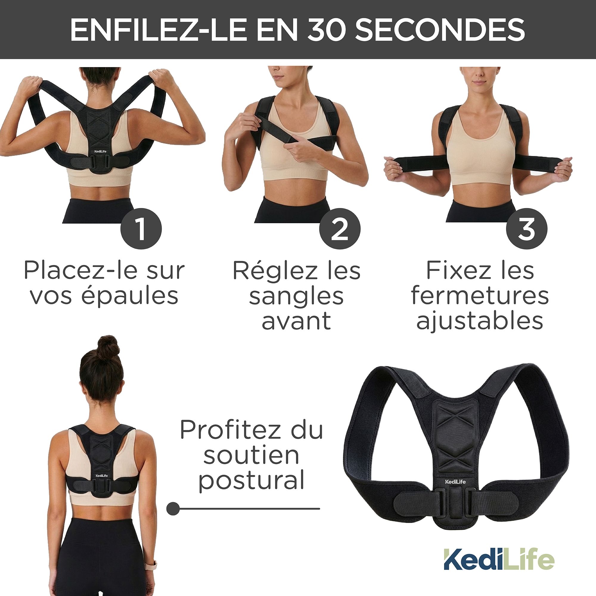 KediLife Correcteur de Posture