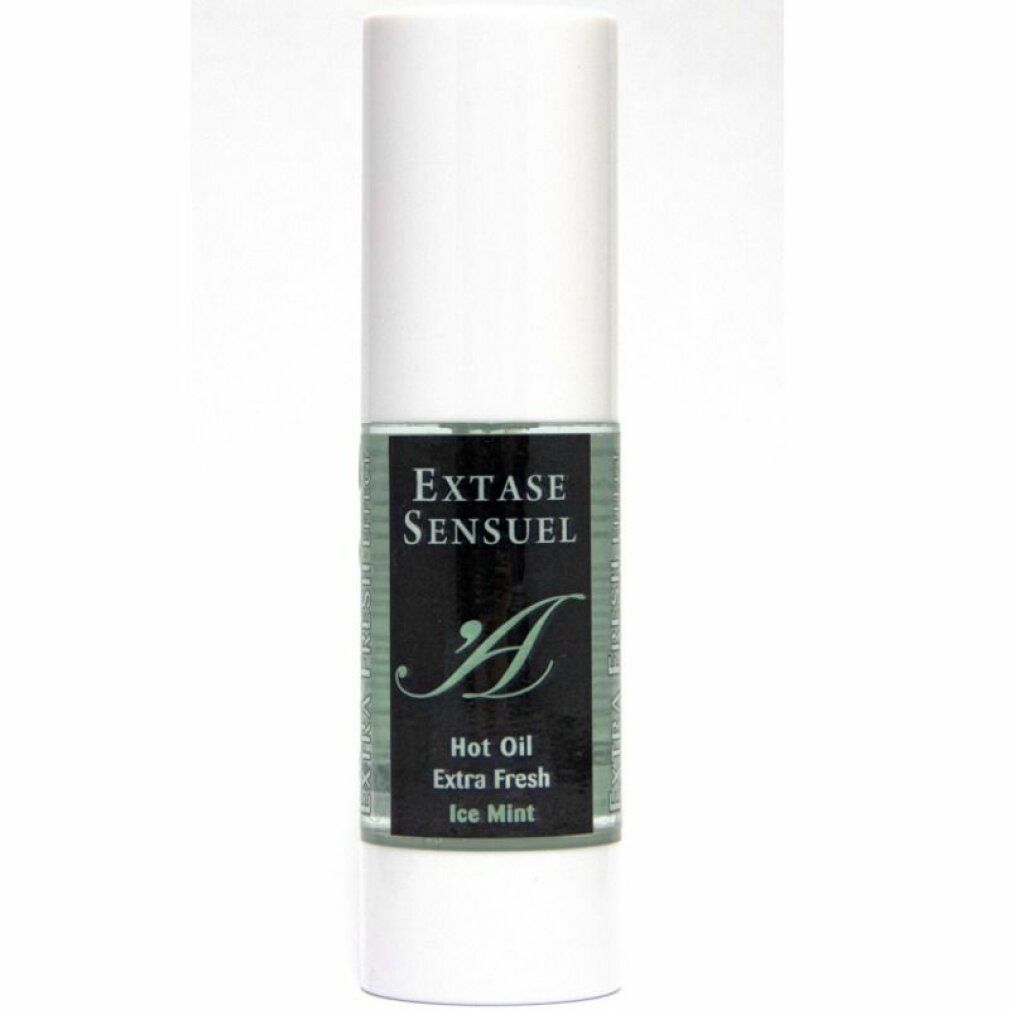 Extase Sensuel Hot Oil Extra Fresh Ice Mint flesje.