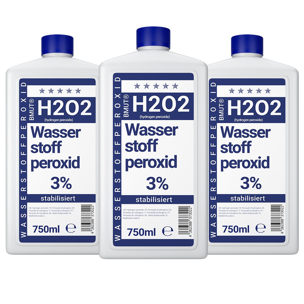 BMUT Peroxyde d'hydrogène H₂O₂ 3 %