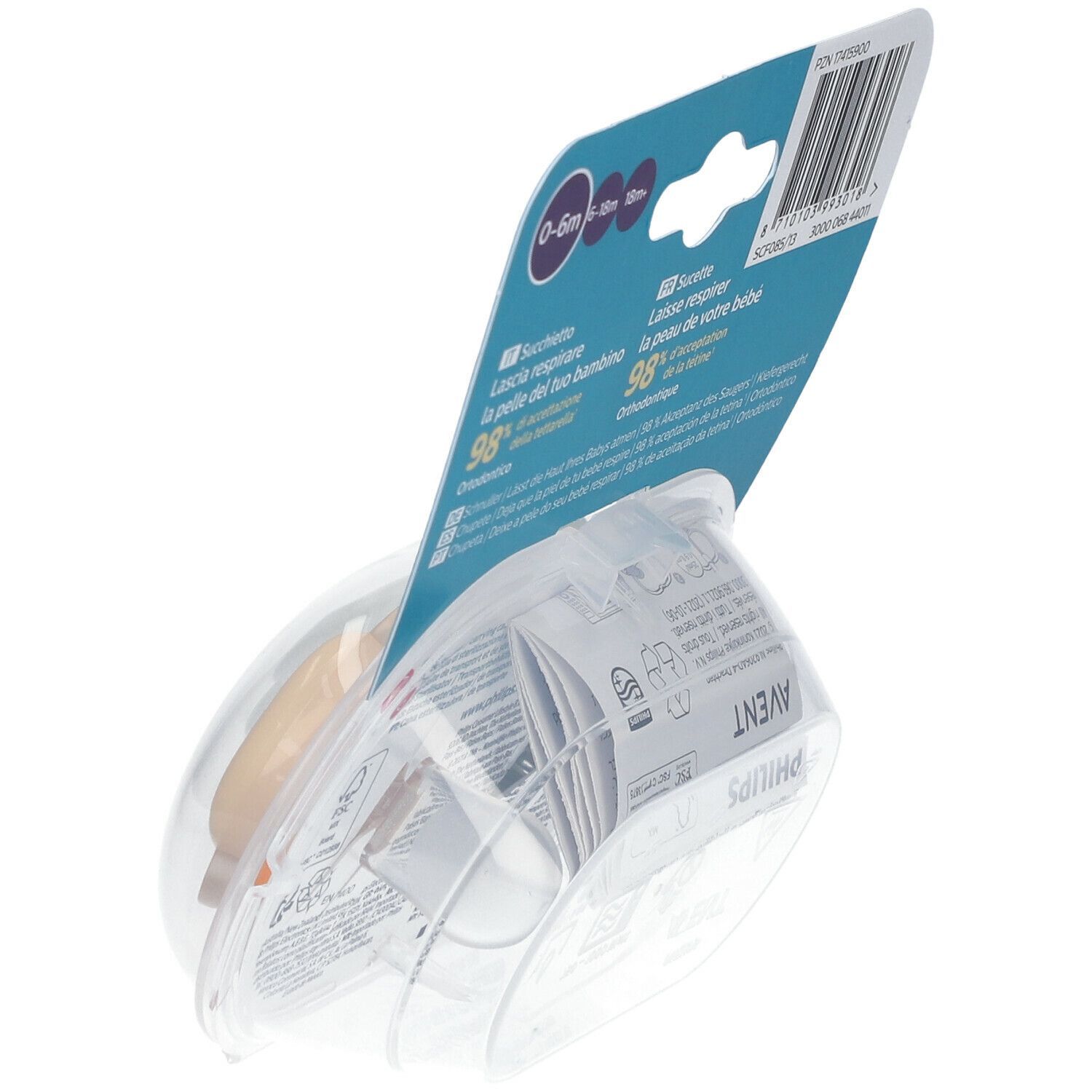 Philips Avent Ultra Air Fopspeen 0-6 Maanden SCF085/13