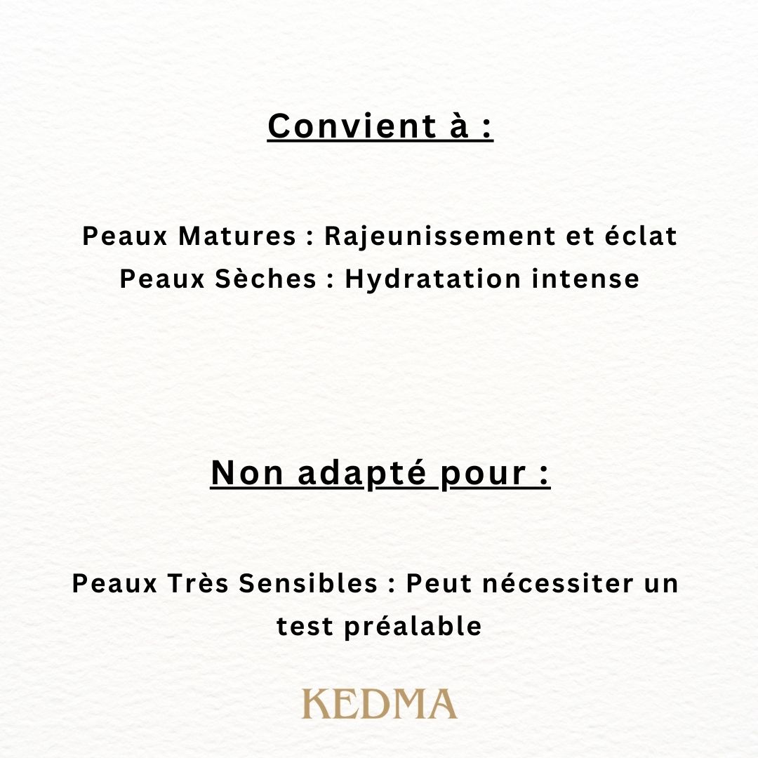 Kedma - Masque Visage à l'Or 24K et aux Minéraux de la Mer Morte