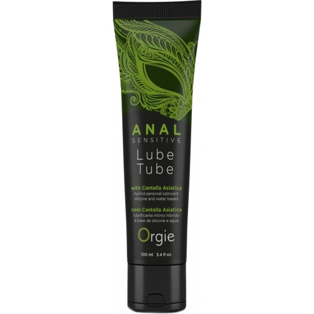Tube de Lubrifiant Anal Sensitive Orgie, 100ml, à la Centella Asiatica.