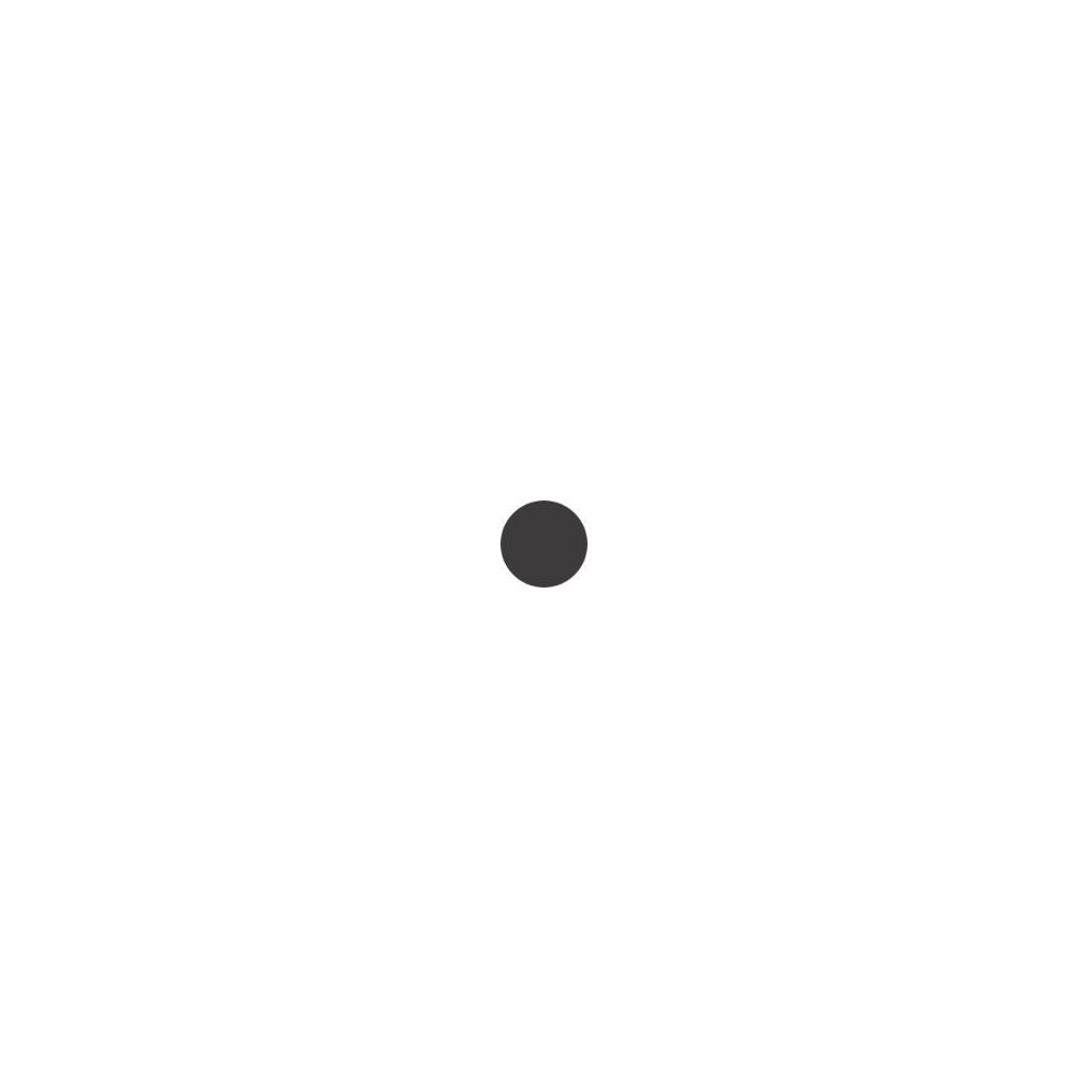 Un cercle gris sur fond blanc.