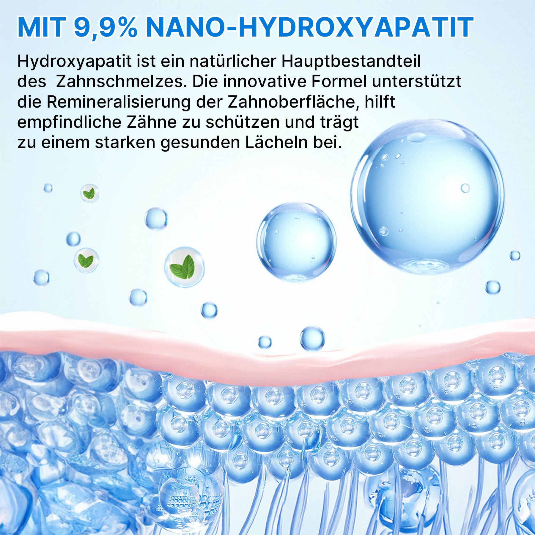 ALIVER Dentifrice blanchissant à l'hydroxyapatiteconcentration supérieure à 9,9 %