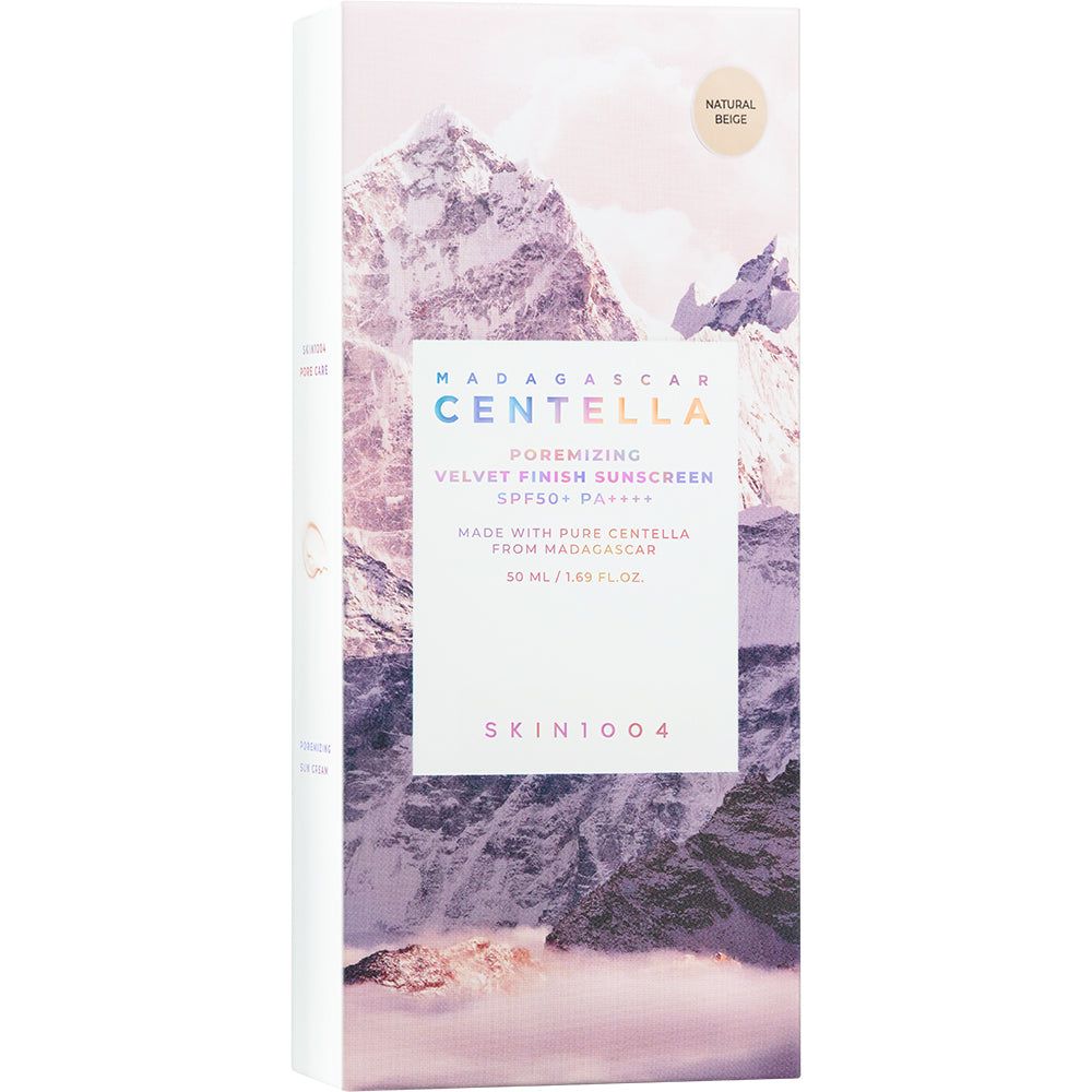 SKIN1004 Poremizing Velvet Finish Sun SPF50+ PA++++ – Mattende zonnecrème
