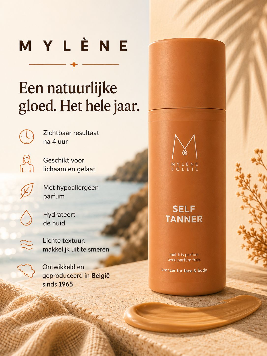 Mylène Self Tanner | Zelfbruiner voor lichaam en gelaat