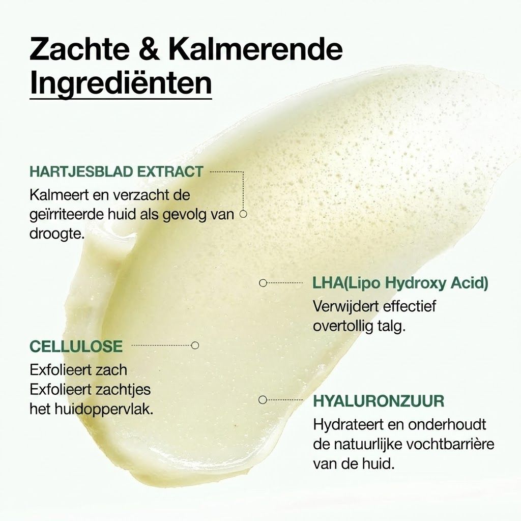 ANUA Heartleaf LHA Moisture Peeling Gel: Zachte & Kalmerende Ingrediënten