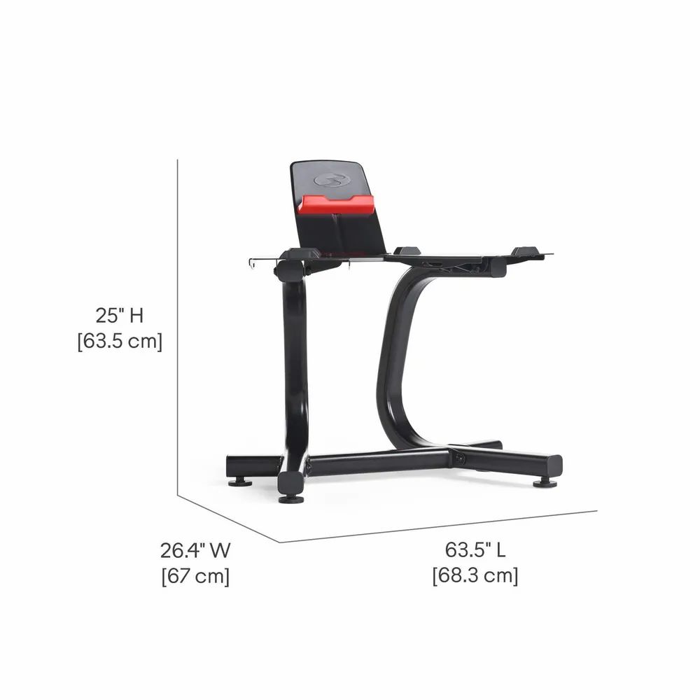 BowFlex SelectTech halterstatief met mediavak