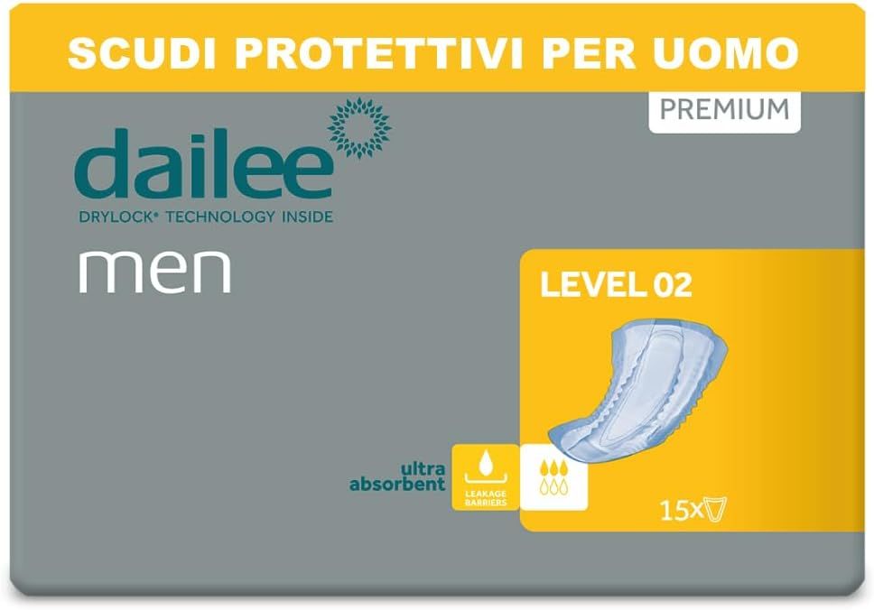 Dailee Men Niveau 2 Protections Incontinence Homme