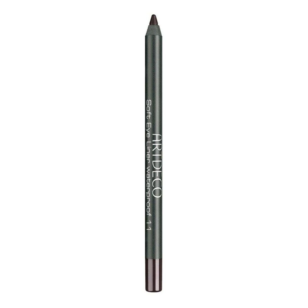 Crayon pour les yeux brun foncé pointu. Inscription : Artdeco Soft Eye Liner Waterproof 11.