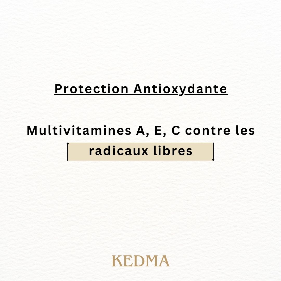 Kedma - Sérum Anti-Âge Platinum au Q10 et Multivitamines