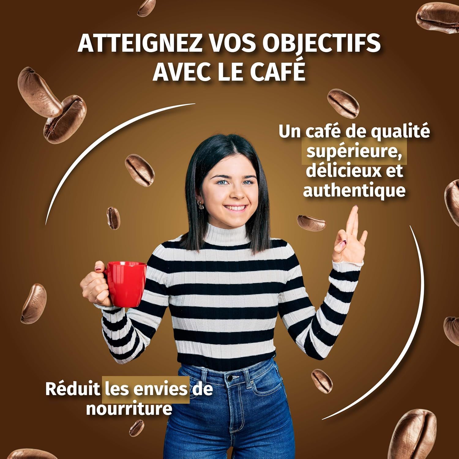 Nature's Finest OK!FatBurn Coffee - Café pour brûler les graisses