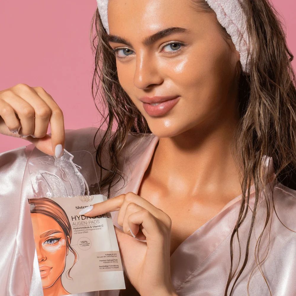 Sisters & Me Hydrogel Oogpads met Hyaluronzuur & Vitamine C