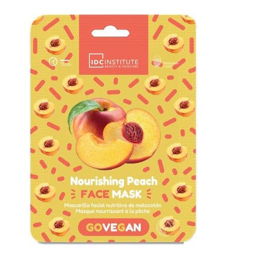 IDC Institute Vegan Gezichtsmasker met perzik – voor droge huid