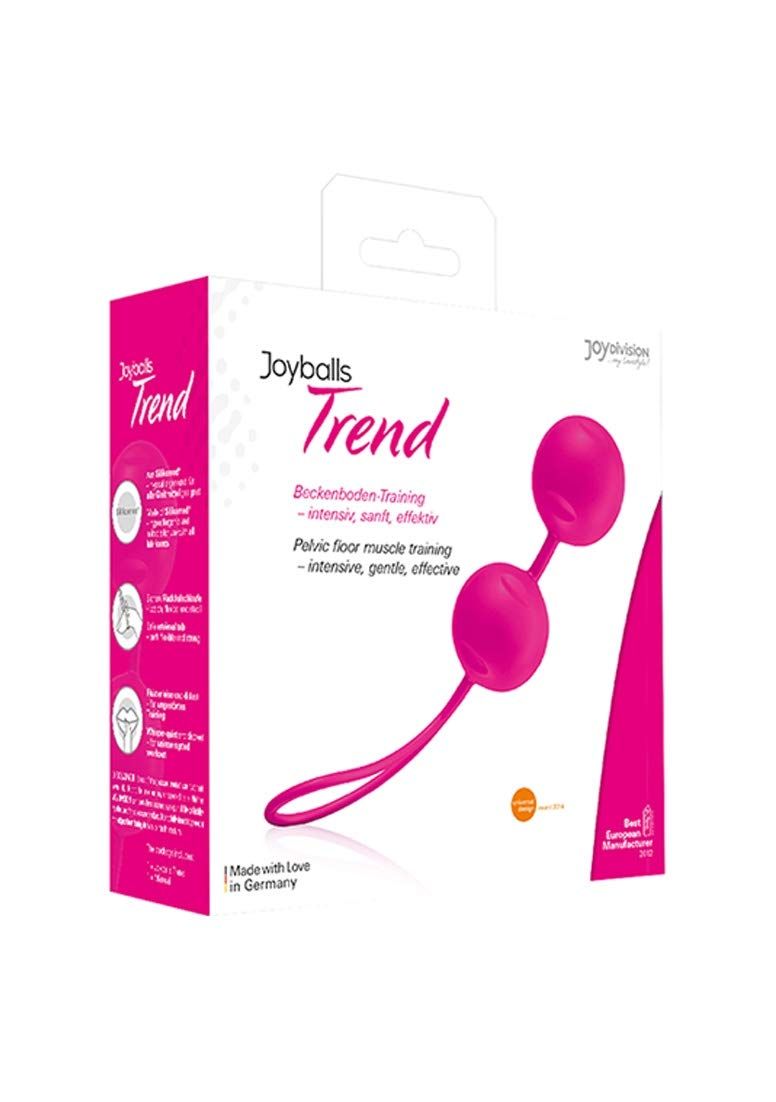 Emballage des Joyballs® Trend rose avec image du produit et informations.