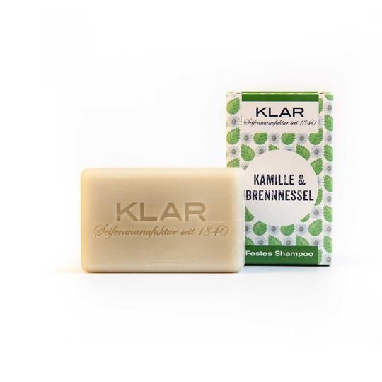 Savons Klar - Le shampoing solide Klar's camomille ortie (pour cheveux rebelles)