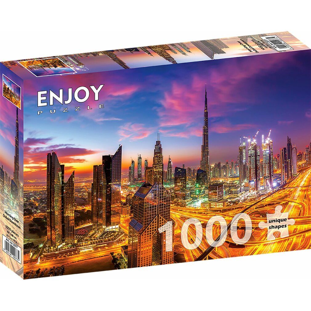 enjoy Puzzel Dawn over Dubai 1000 delen