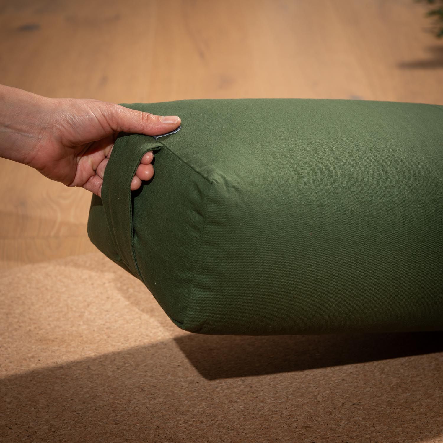 bodhi Salamba (rectangulaire) yoga bolster ECO, coques d'épeautre