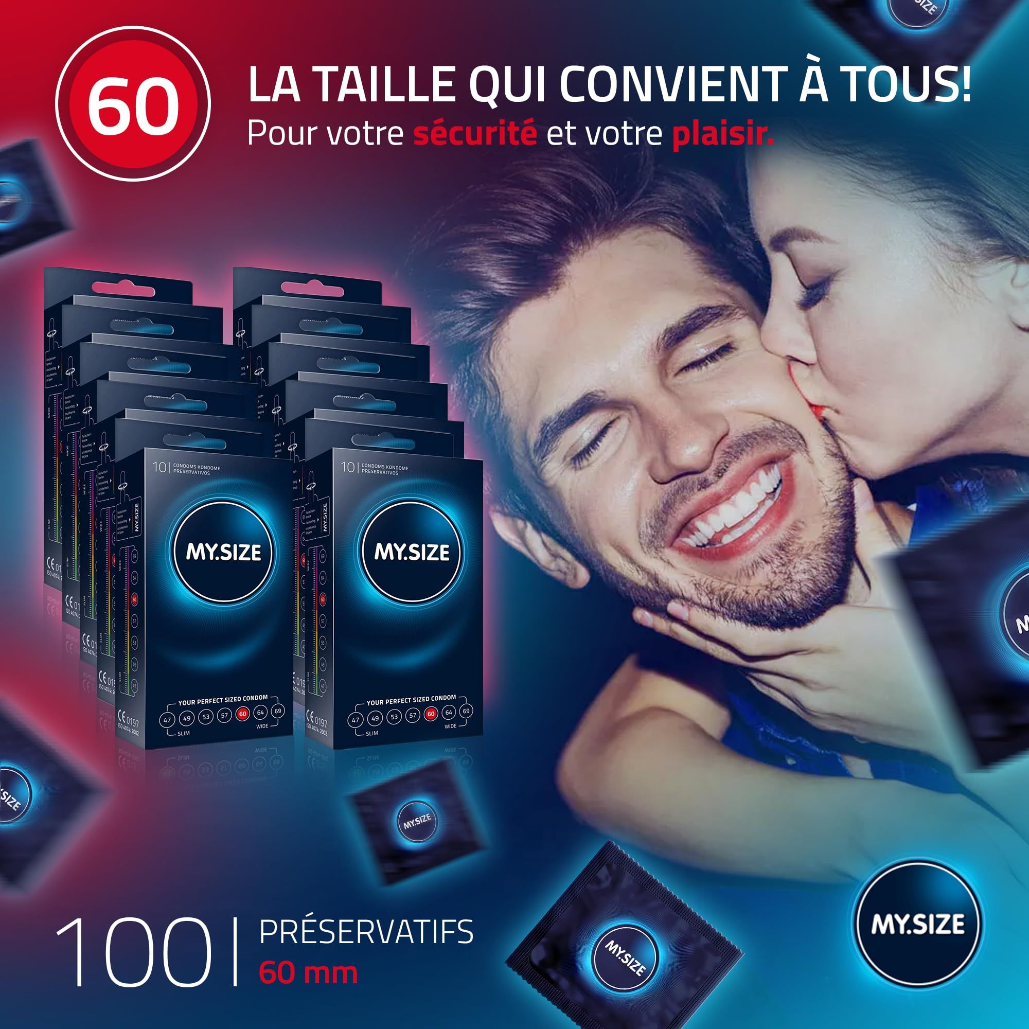 MY.SIZE Classic Préservatifs Taille 5 60mm