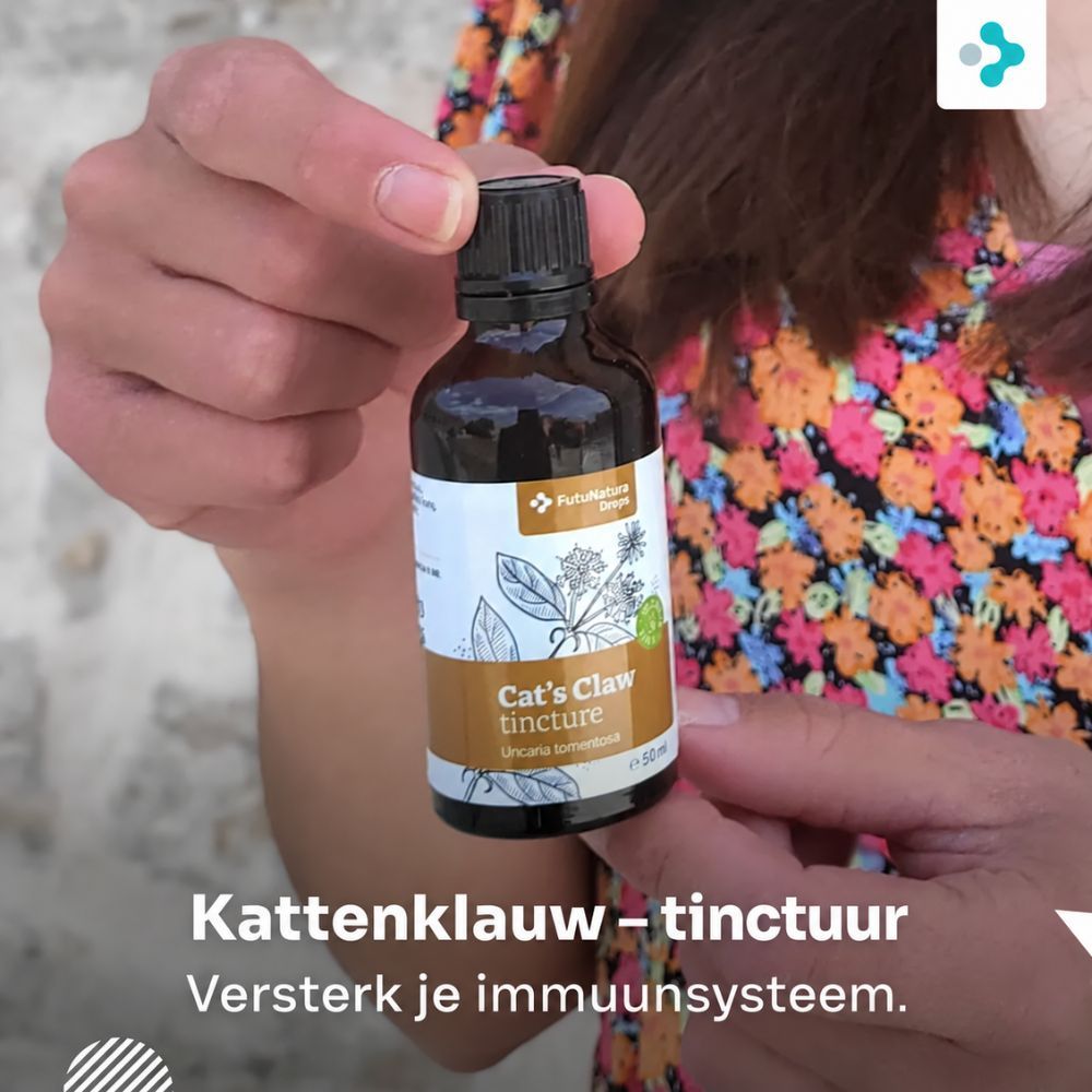 Kattenklauw tinctuur, 50 ml, voor natuurlijke immuunversterking.