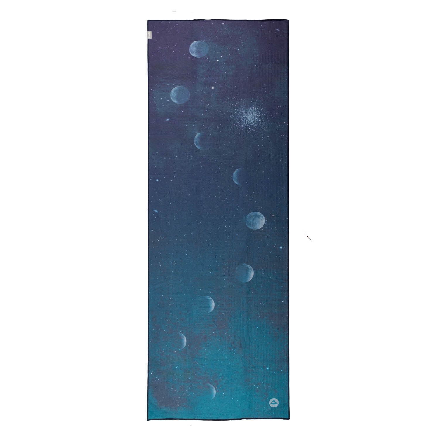 bodhi GRIP² Yoga Towel Art Collection, bleu nuit