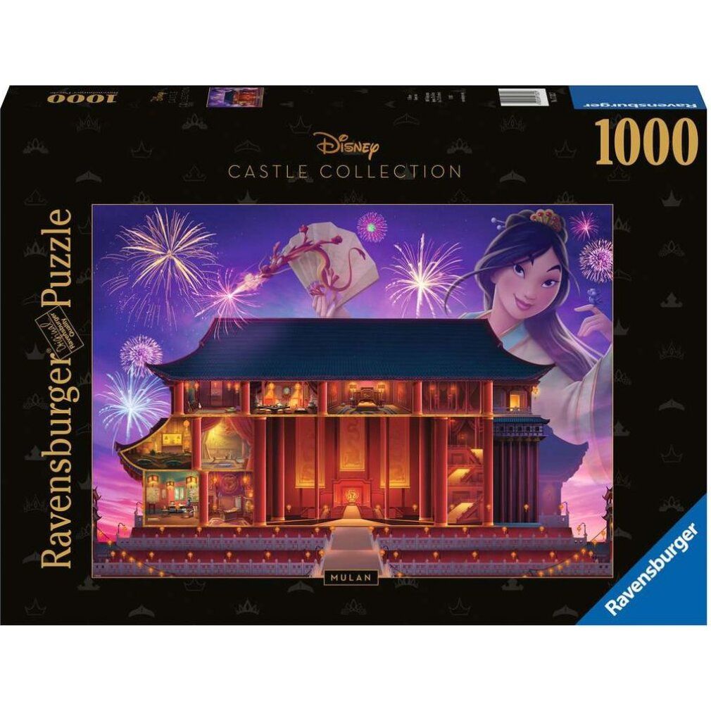 Puzzle Disney Castle Collection Mulan (1000 pièces)