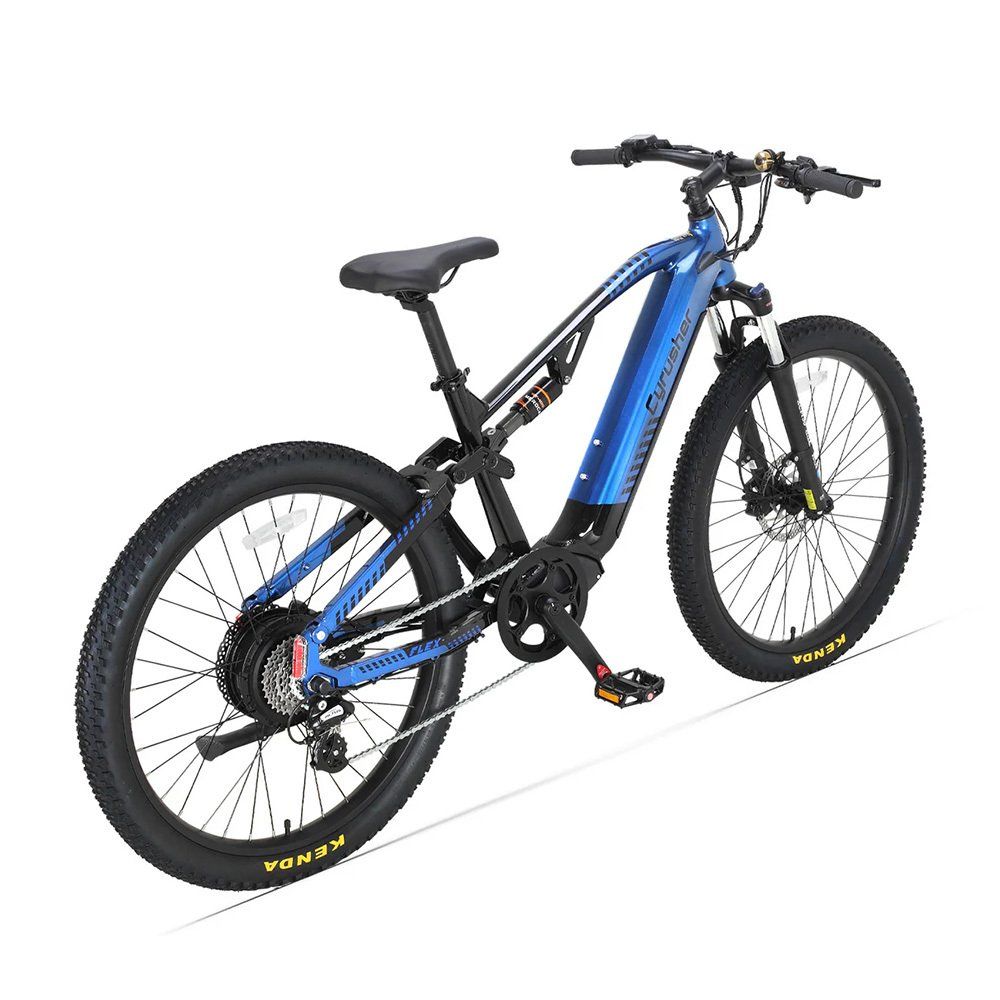 Cyrusher Flex Vélo électrique tout suspendu, 48 V 15 Ah