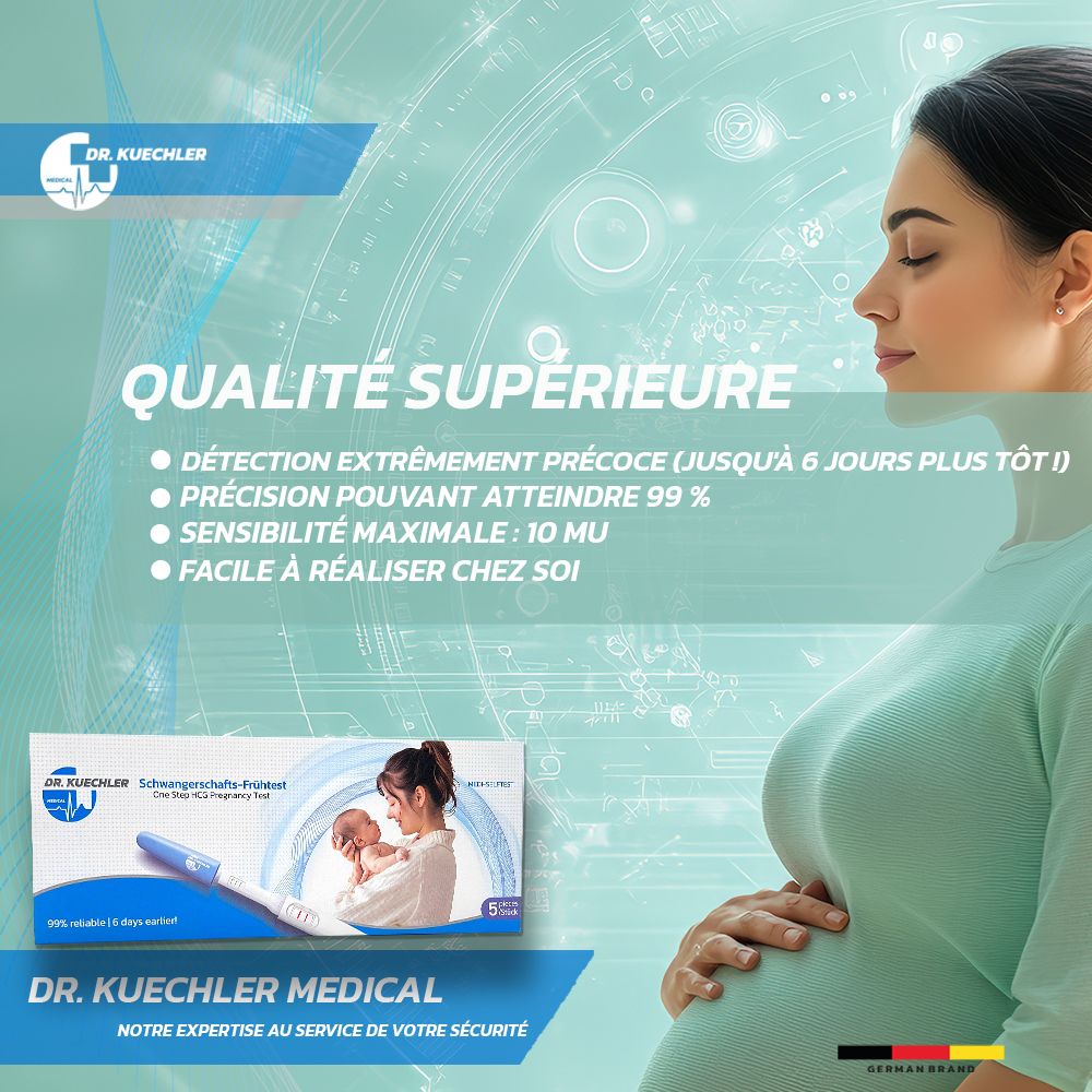 Test de grossesse Dr. Kuechler: Qualité supérieure.