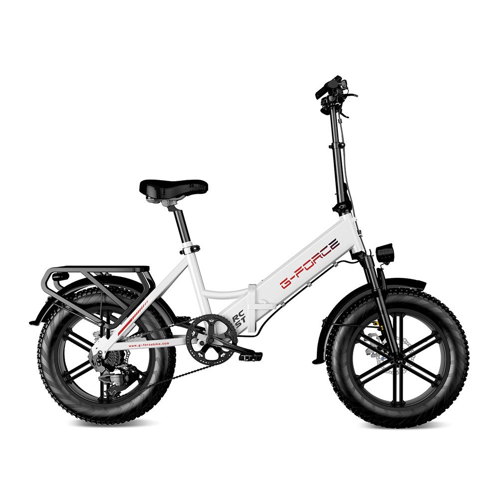 G-FORCE RC ST Vélo électrique pliant à gros pneus 20" x 4", batterie longue autonomie 48 V 20 Ah