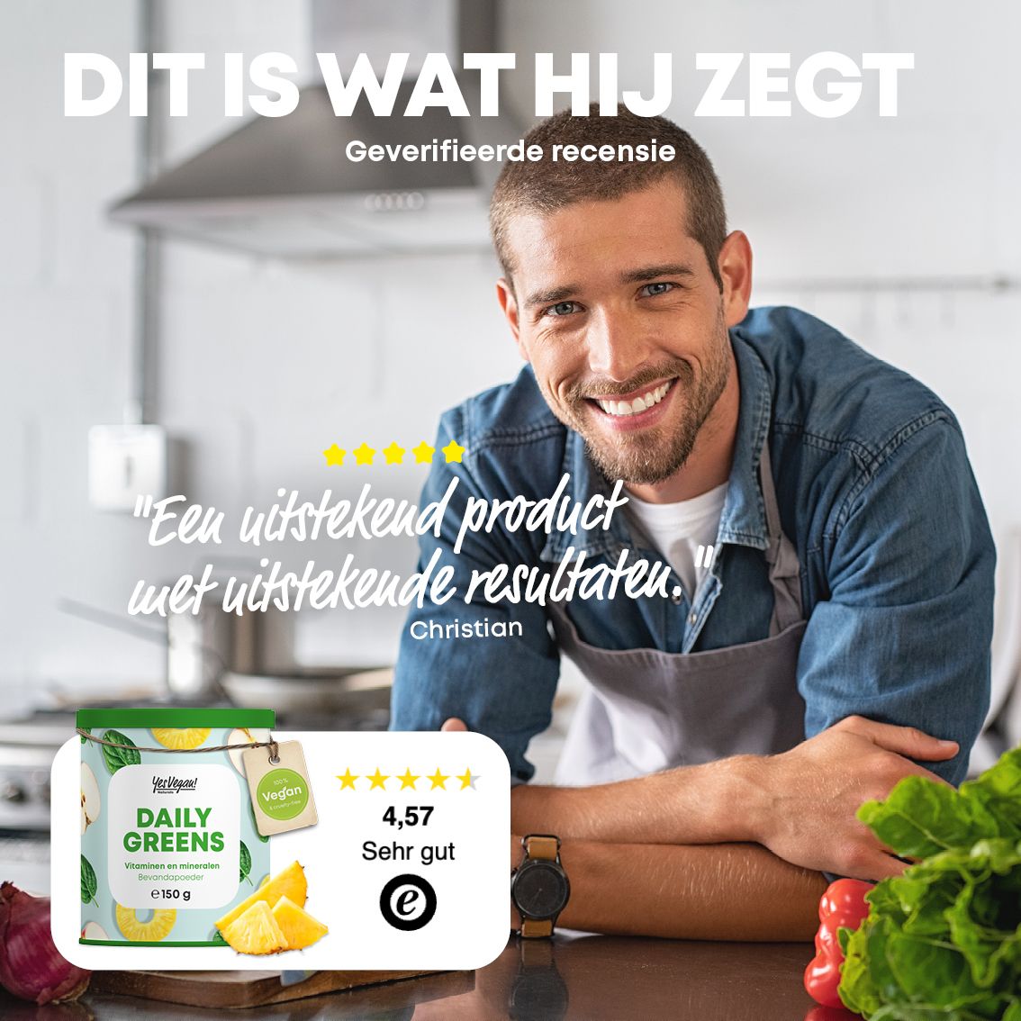 Vergelijking Daily Greens met alternatieven: Gebaseerd op onderzoek, vegan, natuurlijke ingrediënten vs gelatine, import, additieven.