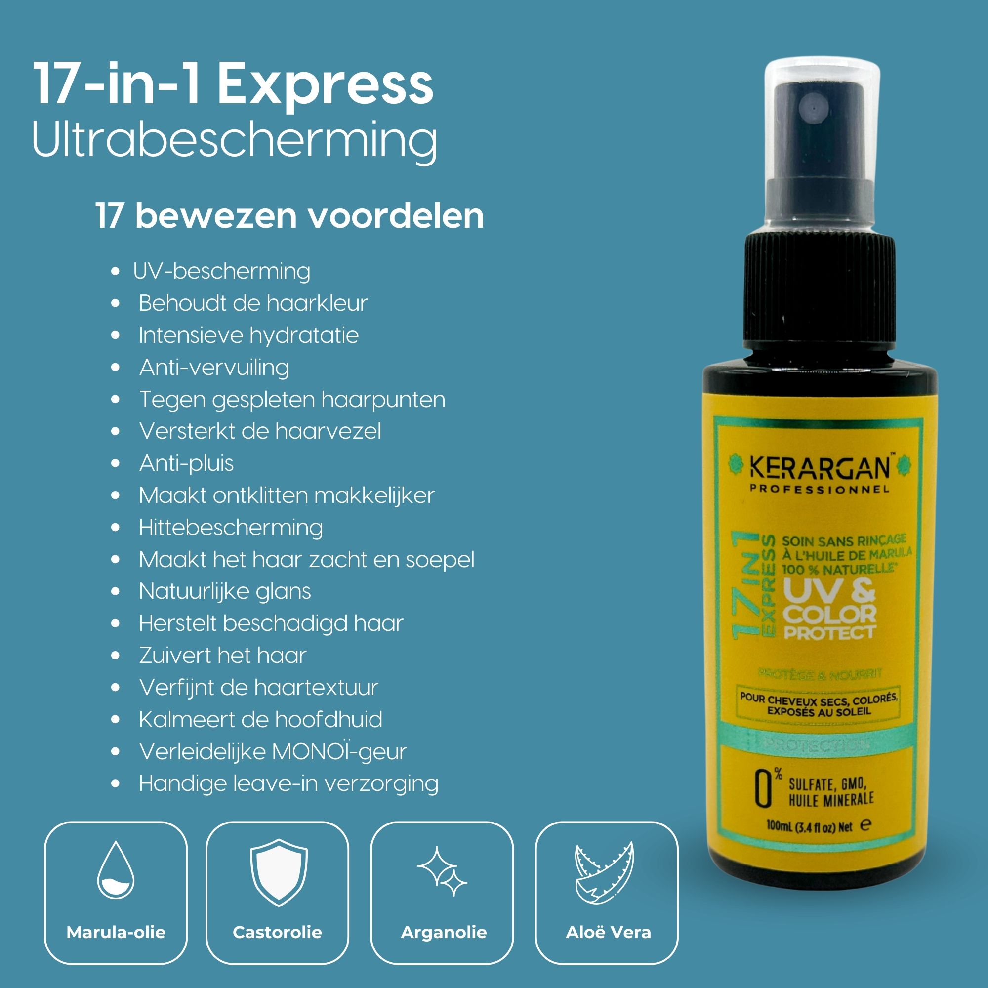 Kerargan - UV-bescherming Complete Verzorging met Marula