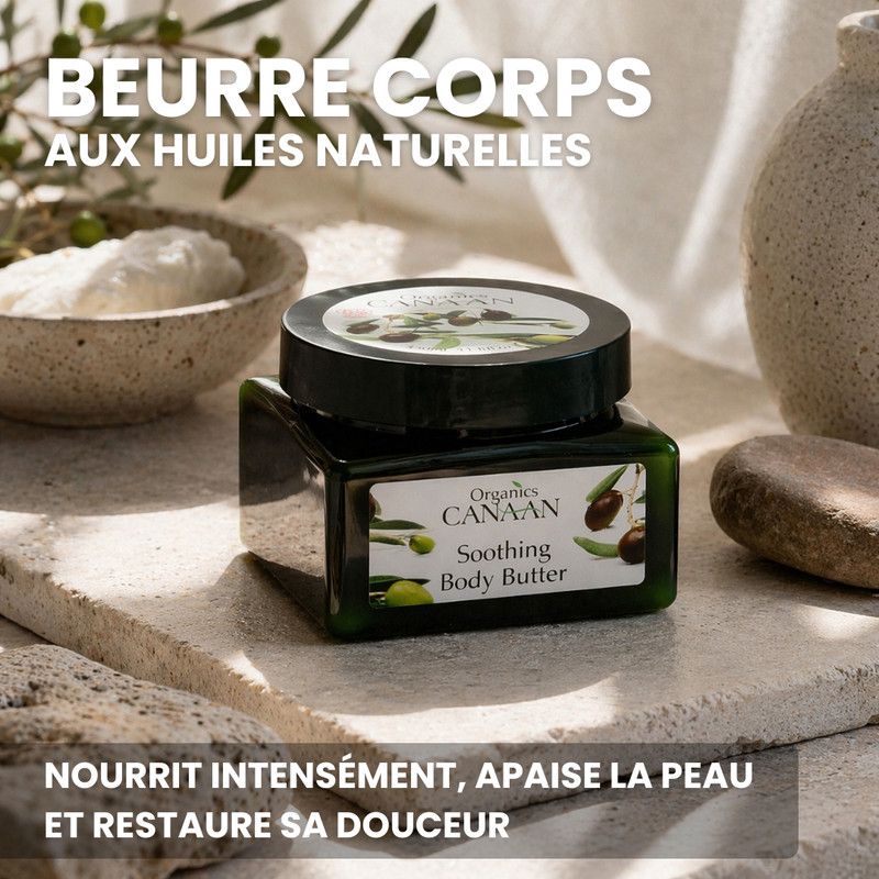 Canaan - Beurre Corps Nourrissant à l’Huile d’Olive