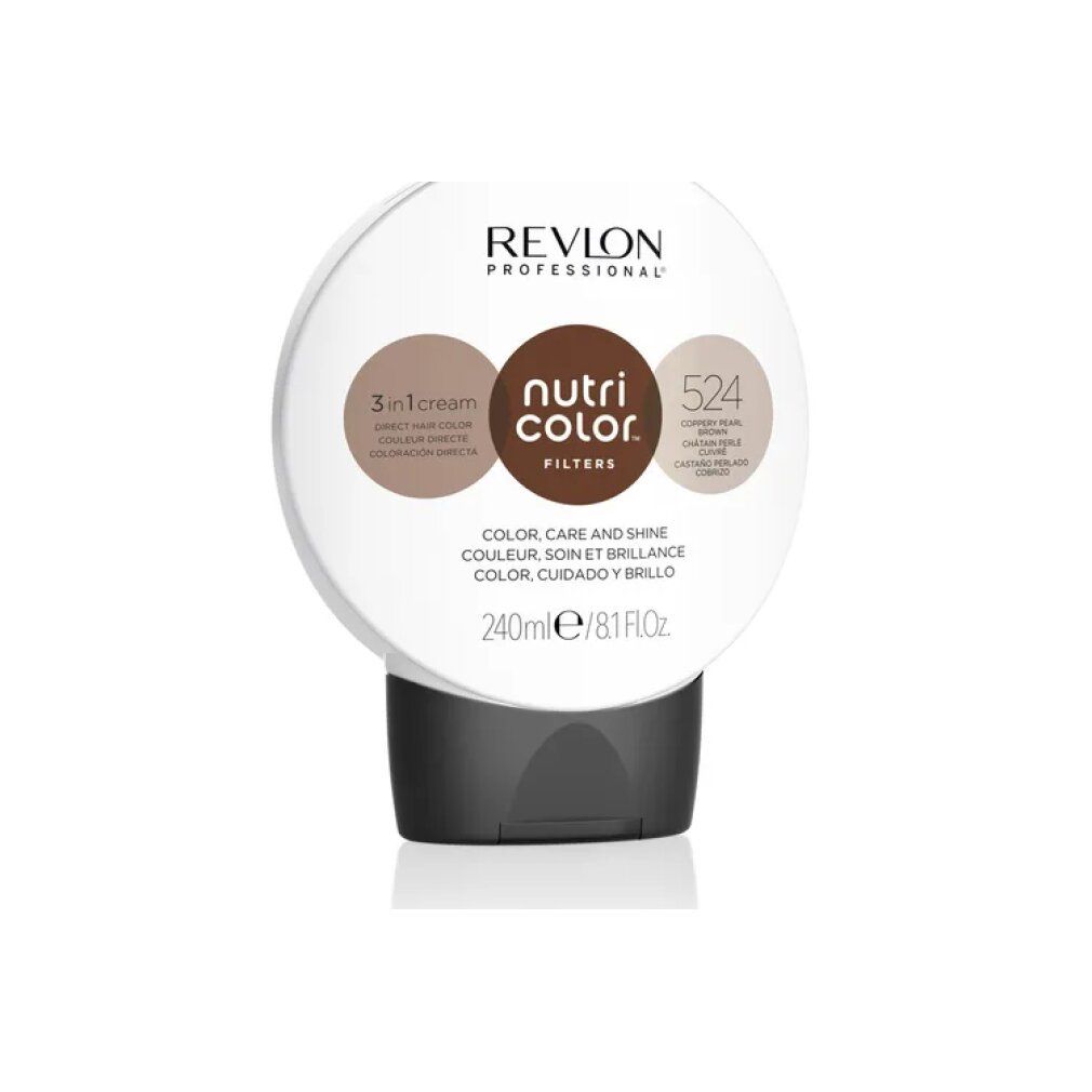 Revlon Nutri Color Filters 524 Cooper Pearl Brown fles, 240ml.