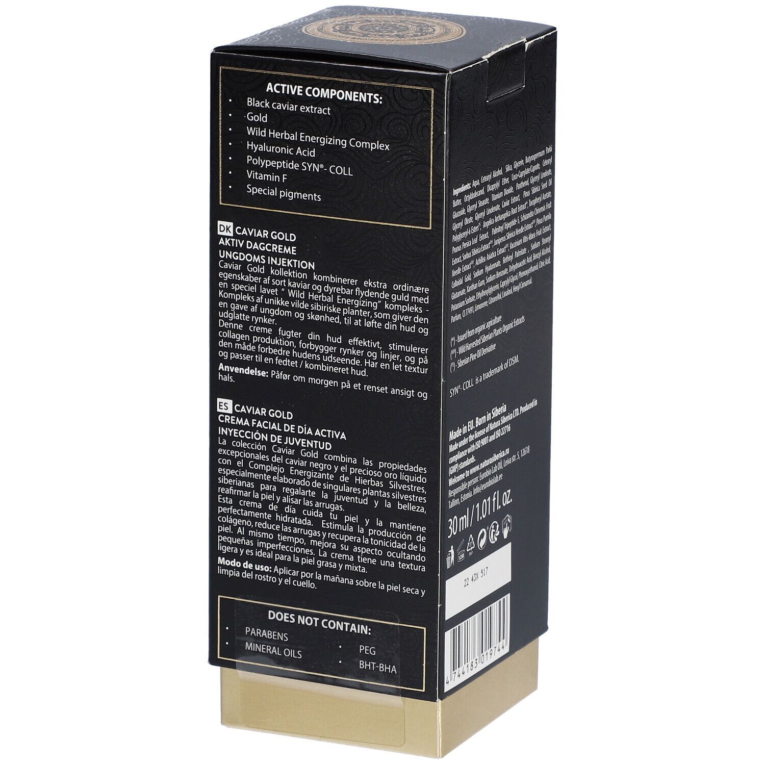 Natura Siberica Caviar Gold Dagcrème Anti-Rimpel