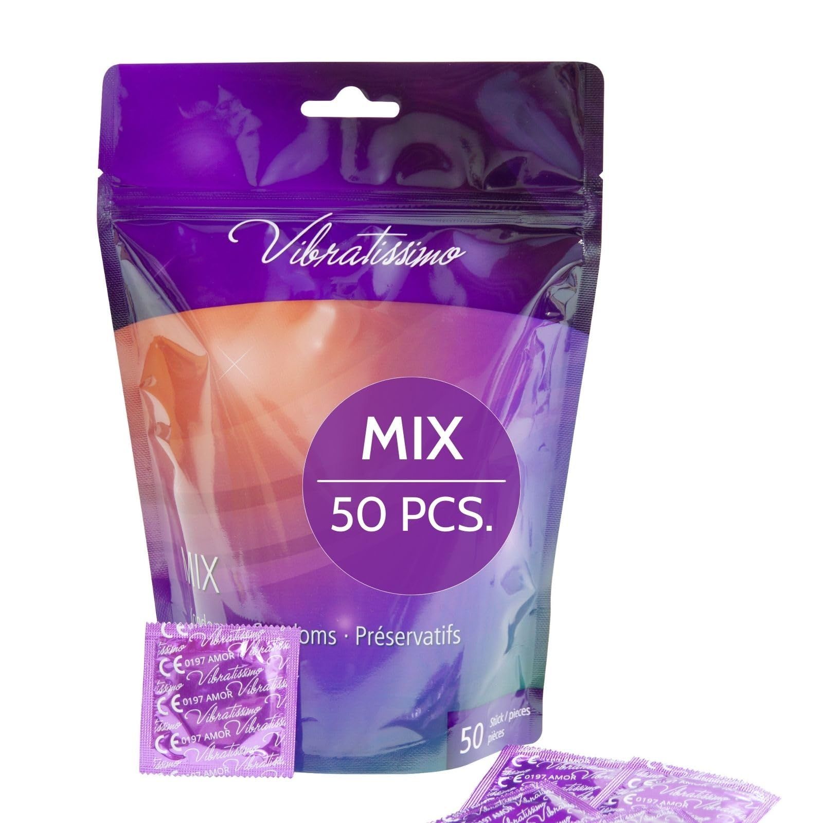 Vibratissimo Condooms Mix 53mm