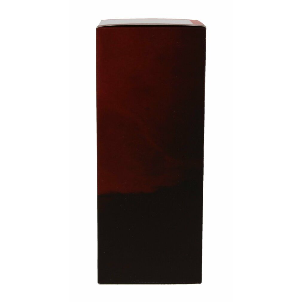 Emballage rectangulaire rouge. Inscription "TABAC ORIGINAL Eau de Cologne".