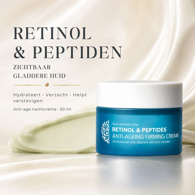 Crème pot met Retinol & Peptiden Anti-Ageing Firming Cream.