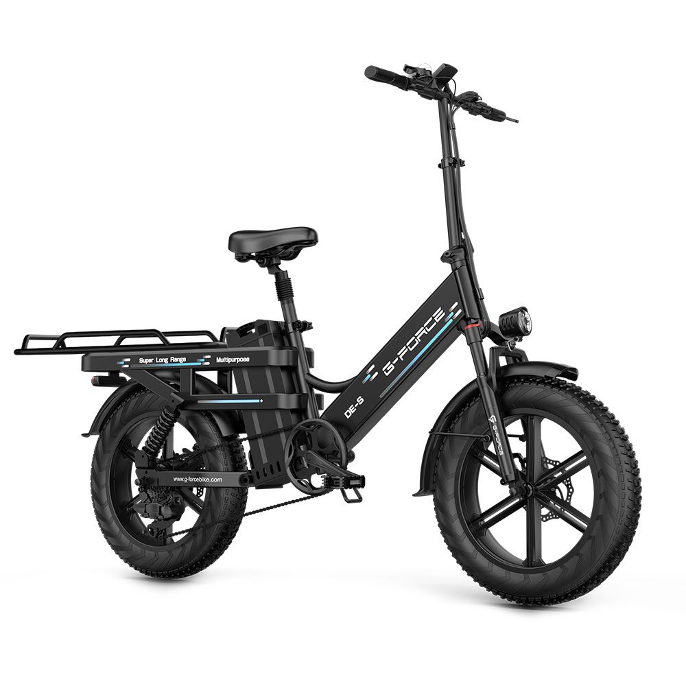 G-FORCE DE-S Vélo cargo électrique, batterie 48 V 45 Ah, double suspension