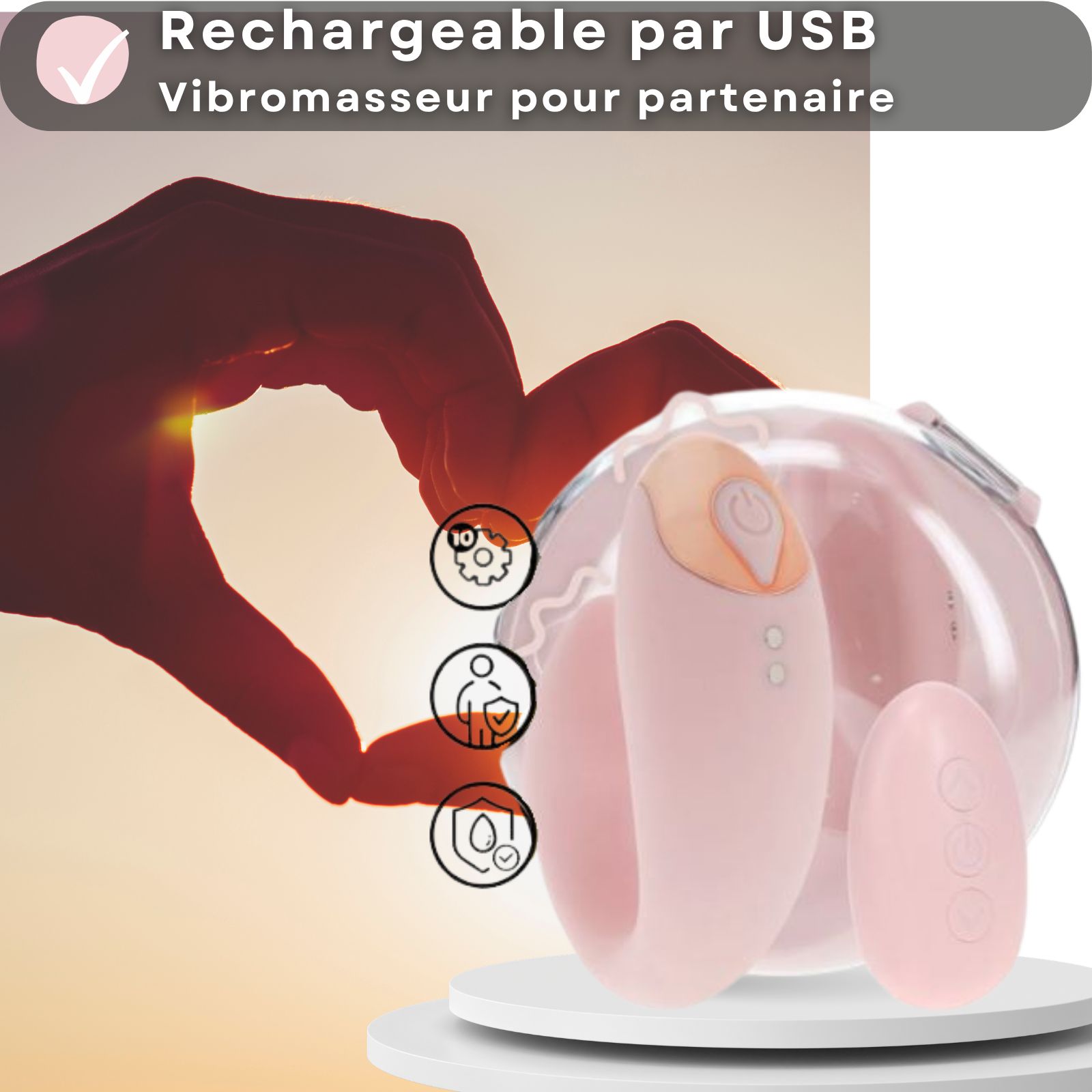 Lovelyness - Vibromasseur pour couples - Partner Dream